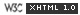 Valid XHTML 1.0 Transitional
